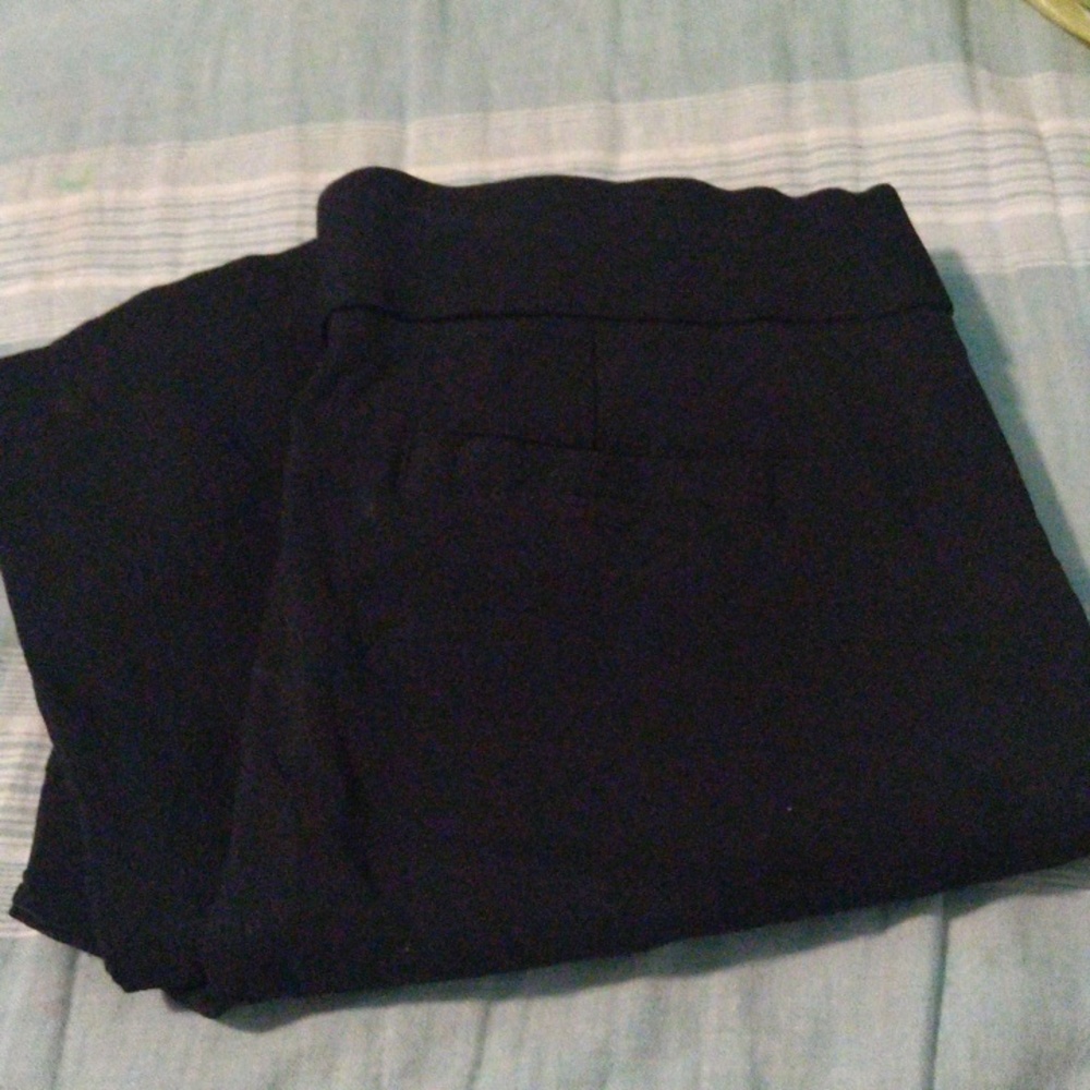 Women's black dress work slacks